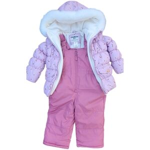 OshKosh B'gosh Pink Snowsuit Set